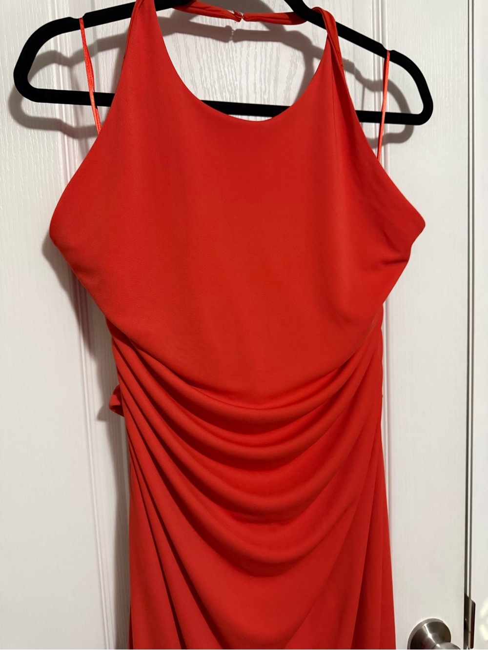 Anthropologie Red Halter Dress - Picture 4 of 9